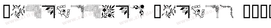 Ornamental Frames I字体转换